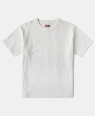 Loopwheel Tubular Athletic T-Shirt - White