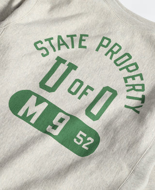 Lot 113 1950s Reserve Sweatshirt - Green/Gray