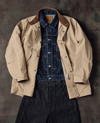 Modified M-65 Salt Shrinkage Cotton Poplin Parka