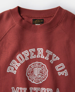 Lot 121 1950s College Athletic Sweatshirt - Red