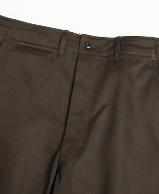 Lot 827 1940s USN Chino Trousers - Brown
