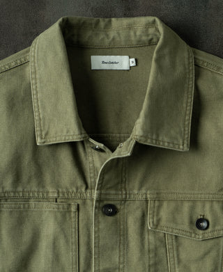 Collar Detail of Cruiser Jacket