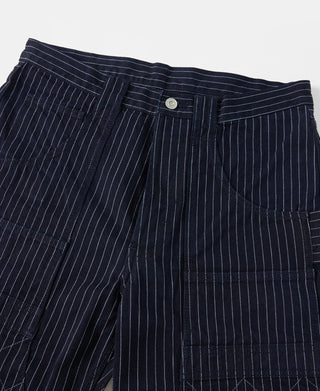 Lot DW2213 Selvedge Striped Biker Trousers