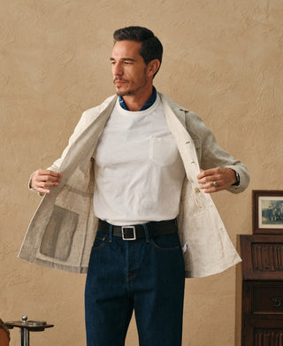 Classic Linen Safari Jacket