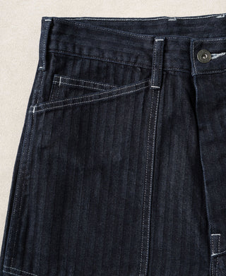 1933 HBT Denim Buckle-Back Fatigue Pants