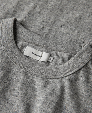 1900s Slub Cotton Jersey Boxy T-Shirt