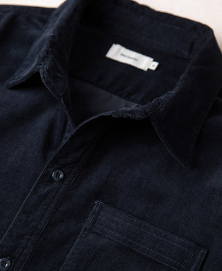 1960s Corduroy Work Shirt - Indigo