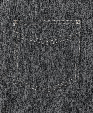 1930s Jaspé Workshirt - Dark Gray