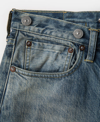 Lot 33801XX 12.5oz Selvedge Denim Jeans - Washed Blue