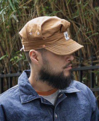 Duck Canvas Railroad Engineer Cap