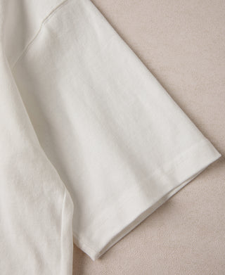 Heavyweight US Cotton Gusset Tubular T-Shirt - White