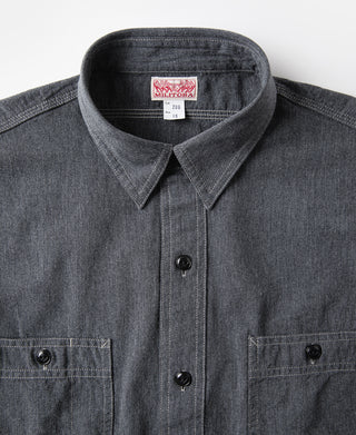 Lot 206 1940s Chambray Work Shirt