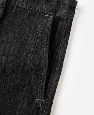 Lot 813J 15.5oz HBT Black Selvedge Denim Jeans