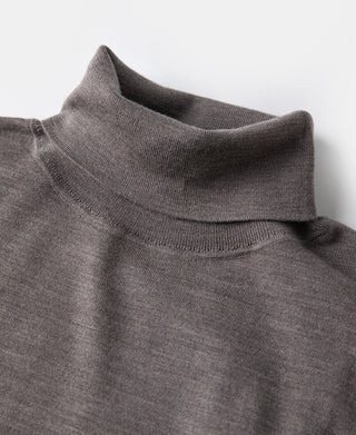 Lot 922 Merino Wool Turtleneck Sweater - Gray