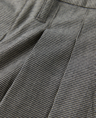 Lot 839 Houndstooth Double-Pleat Trousers