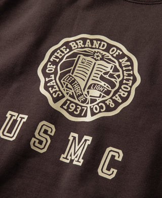 Lot 121 1950s College Athletic Sweatshirt - Brown