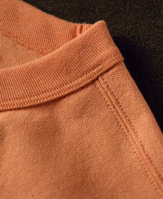 1900s Heavyweight Cotton Jersey Boxy T-Shirt - Light Orange