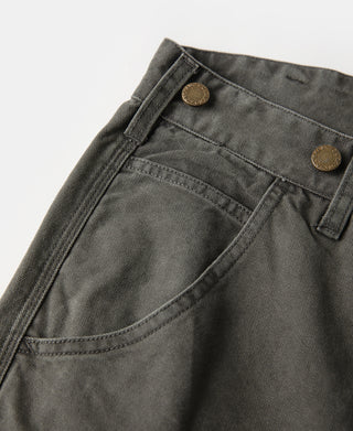 12 oz Canvas Railroad Work Pants - Grayish Green