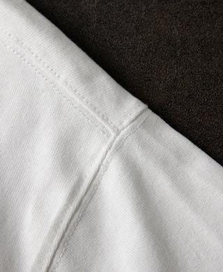 1900s Heavyweight Cotton Jersey Boxy T-Shirt - White