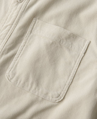 1960s Corduroy Work Shirt - White