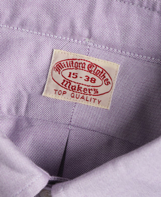 Lot 219 Button Down Oxford Shirt - Lavender