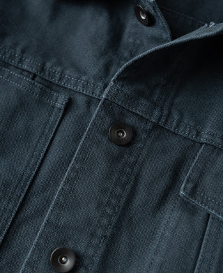 Button detail of Cruiser Jacket