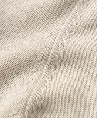 Wool-Blend Roll Neck Sweater - Apricot