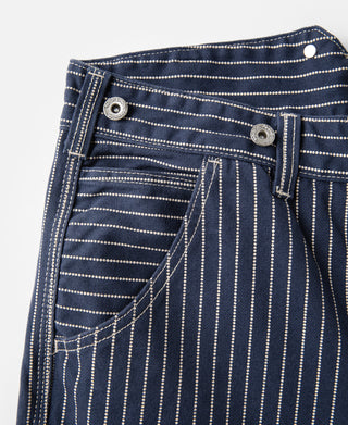 Indigo Wabash Stripe Work Trousers