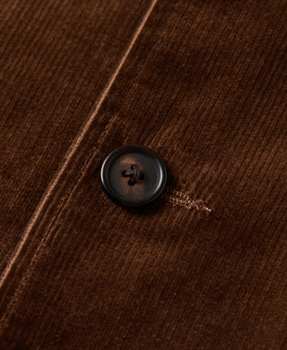 1940s French Corduroy Chore Coat