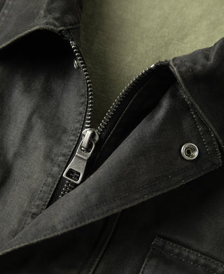 1950s Coated Cotton Field Jacket