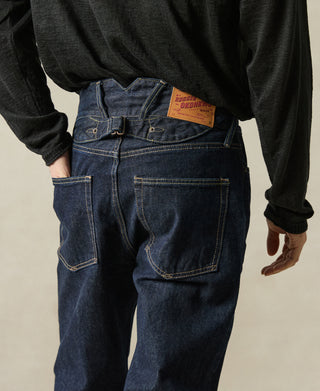 Simplified Relaxed Selvedge Denim Trousers