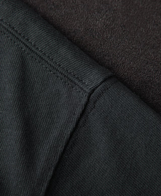 1900s Heavyweight Cotton Jersey Boxy T-Shirt -  Vintage Black