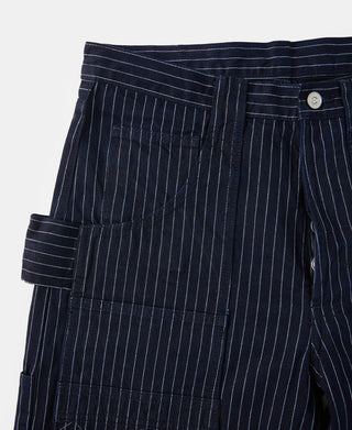 Lot DW2213 Selvedge Striped Biker Trousers