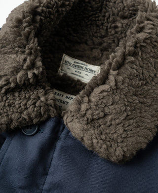 N-1 Wool Blend Deck Vest - Navy