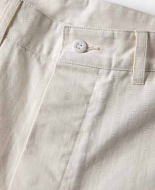 Lot 825 1950s USMC Herringbone Trousers - Natural