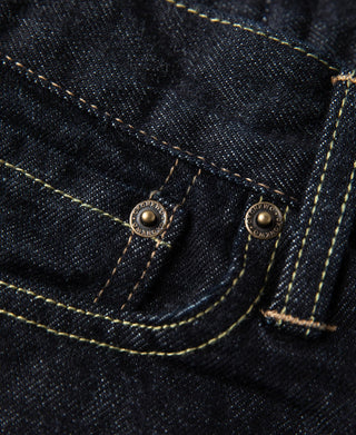 15 oz Slim Tapered Selvedge Denim Jeans - Prewashed