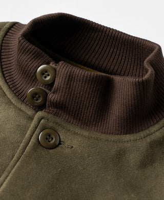 1920s Type A-1 Faux Suede Jacket