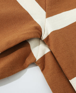 1940s Border Stripe T-Shirt - Ginger