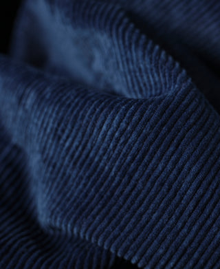 French Indigo-Dyed Corduroy Work Jacket