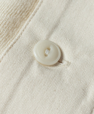 Side Closing Short Sleeve Henley T-Shirt - Embryo