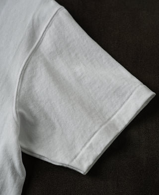 Regular Fit Heavyweight Tubular Jersey T-Shirt - White