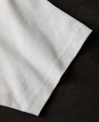 1900s Heavyweight Cotton Jersey Boxy T-Shirt - White