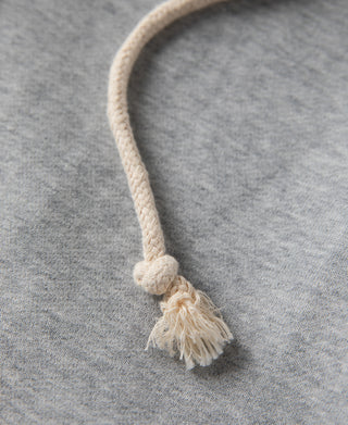 Heavyweight Terry Zip-Up Hoodie - Heather Gray