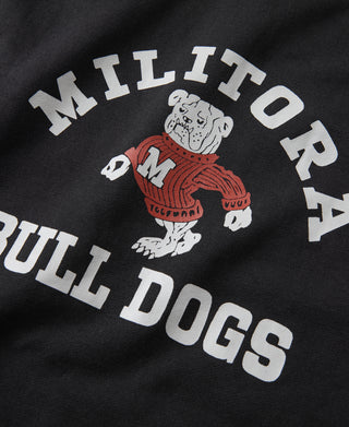 Lot 121 1950s College Athletic Sweatshirt - Black