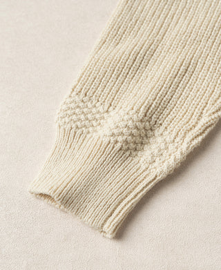 Fisherman Rib US Cotton Cardigan