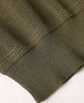 USAAF Type A-1 V-neck Mechanics Sweater - Olive