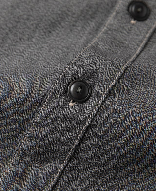 1930s Jaspé Workshirt - Dark Gray