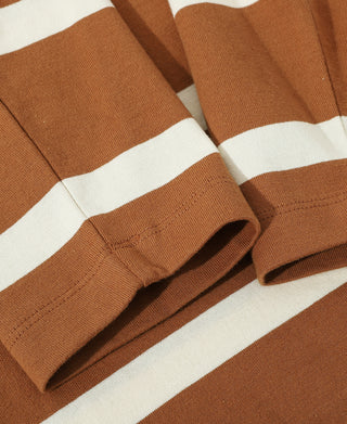 1940s Border Stripe T-Shirt - Ginger