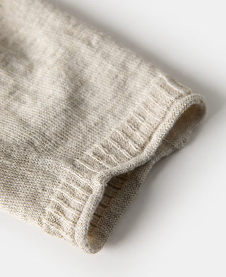 Hemp Knit Long Sleeve T-Shirt - Natural
