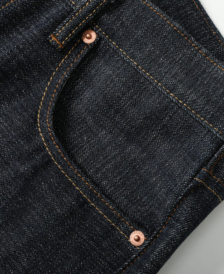 19oz Rope Dyed Selvedge Straight-Leg Jeans